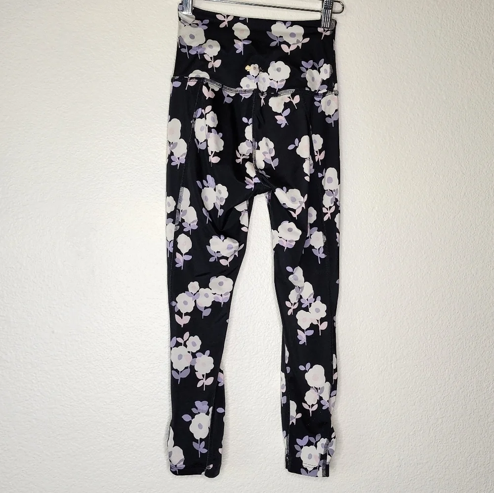 Kate Spade x Beyond Yoga Floral High Waisted Leggings S